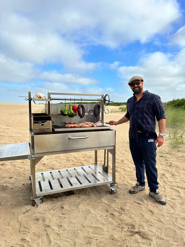 Product Spotlight XL Argentine Wood Fire Charcoal Grill by Tagwood BBQ