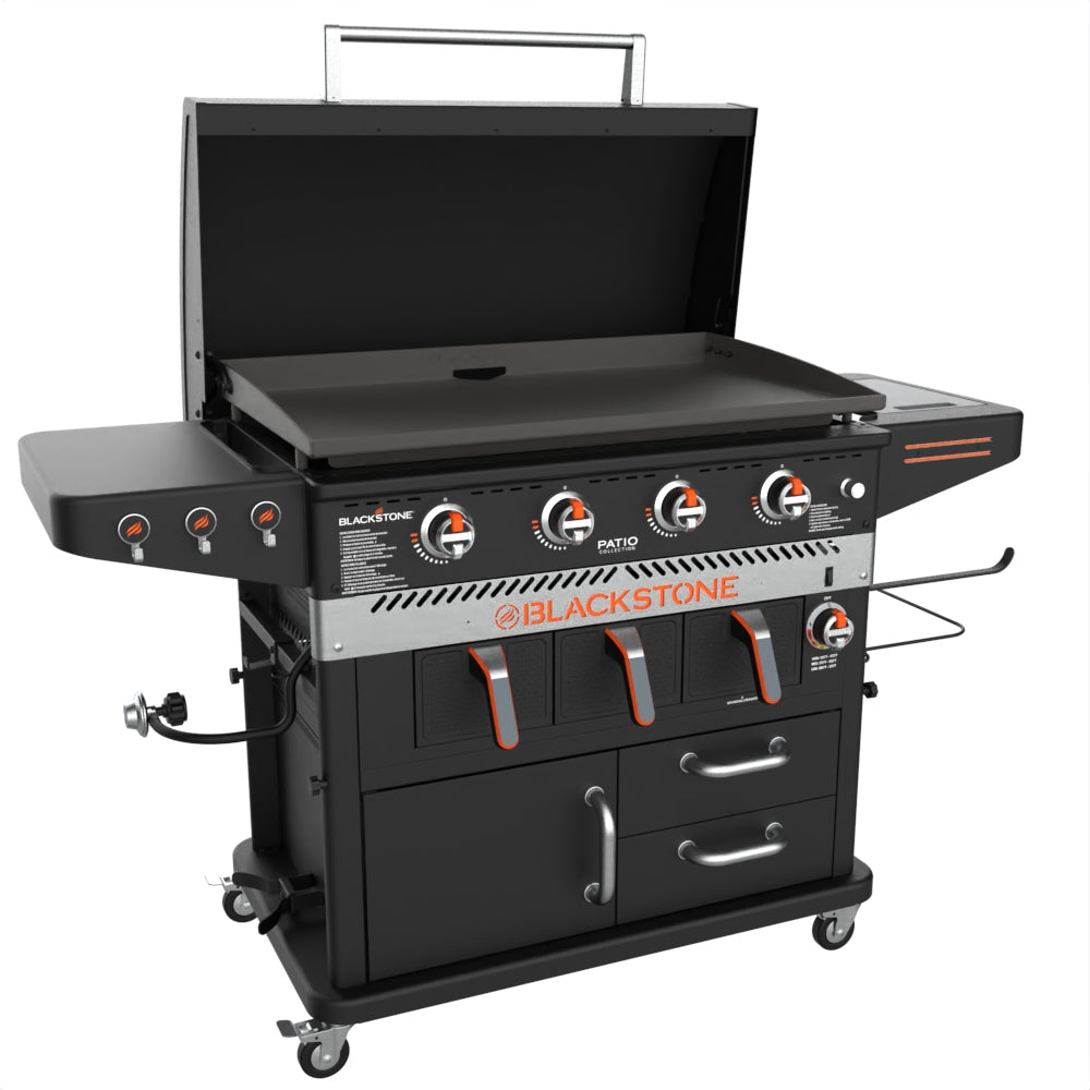 Blackstone 36 inch four burner with air fryer combo