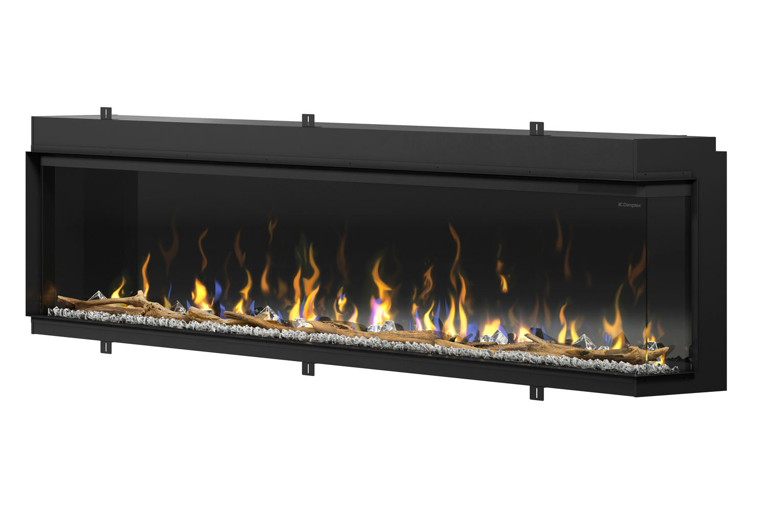 Dimplex IgniteXL Bold 100" Smart Linear Multi-Side View Built-In Electric Fireplace