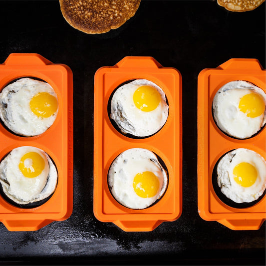 Blackstone 2 Section Egg Ring Trays