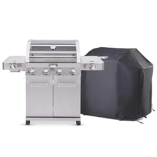 Monument Classic 4 Burner | Stainless Steel Infrared Propane Gas Grill