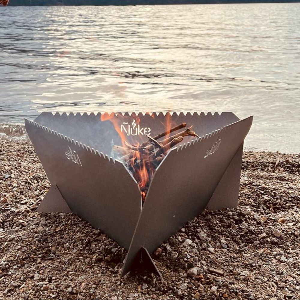 Nuke 500 Portable Fire Pit Grill