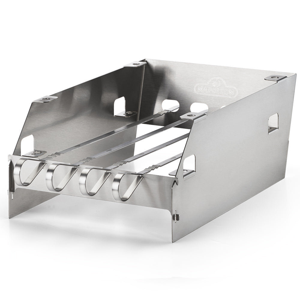 Napoleon Large Side Burner Windshield and Skewer Rack