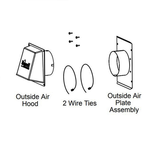 Majestic AK24 Outside Air Kit