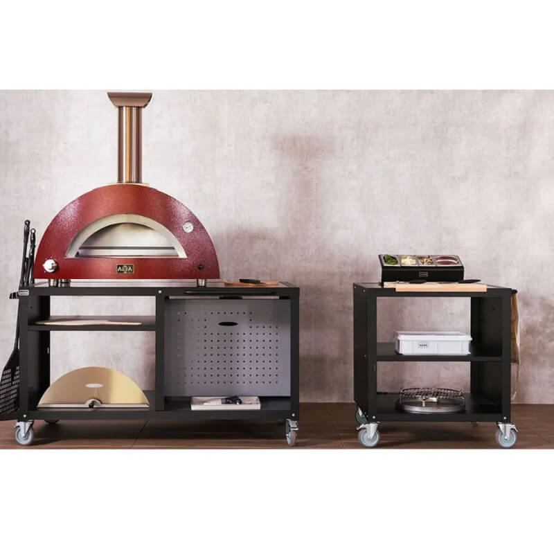 Alfa Cooking Station 80 with Stainless Steel Countertop