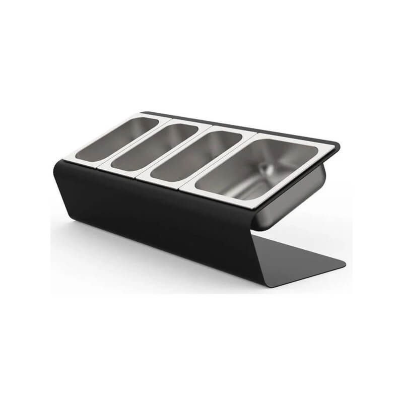 Alfa Forni Topping Station 4 Trays With Lids