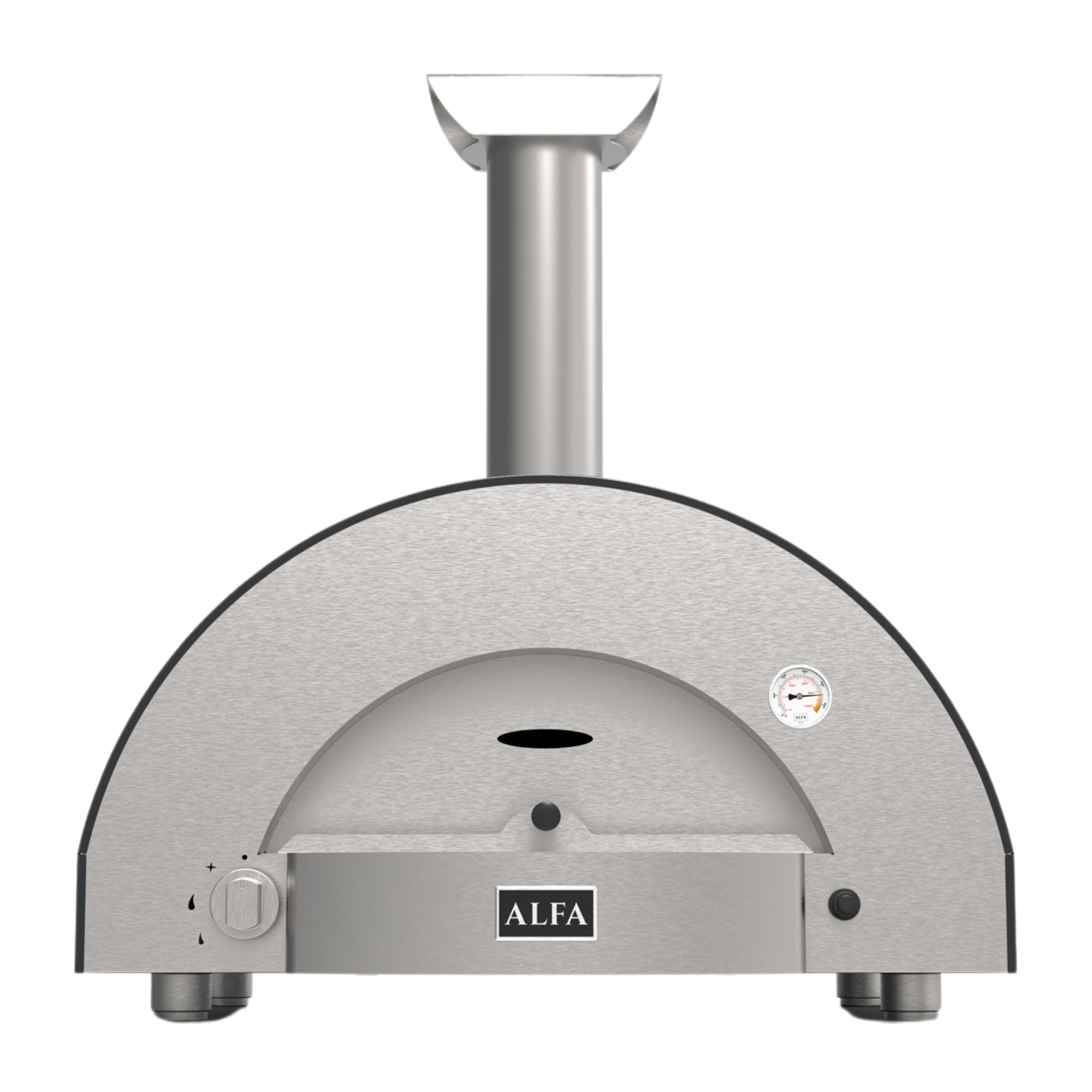 Alfa Classico 2 Pizze Grey Gas Pizza Oven