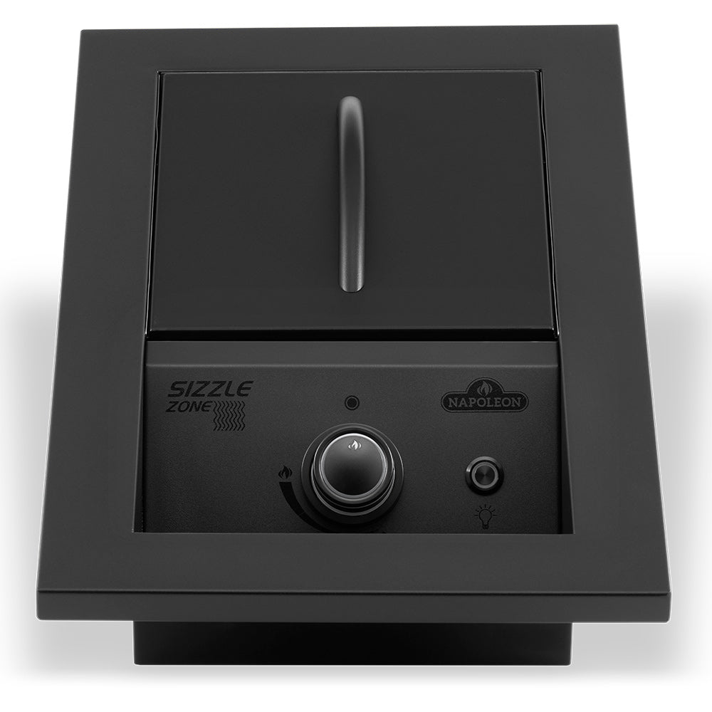 Napoleon Matte Black Built-In 700 Series 10-Inch Single Infrared Burner