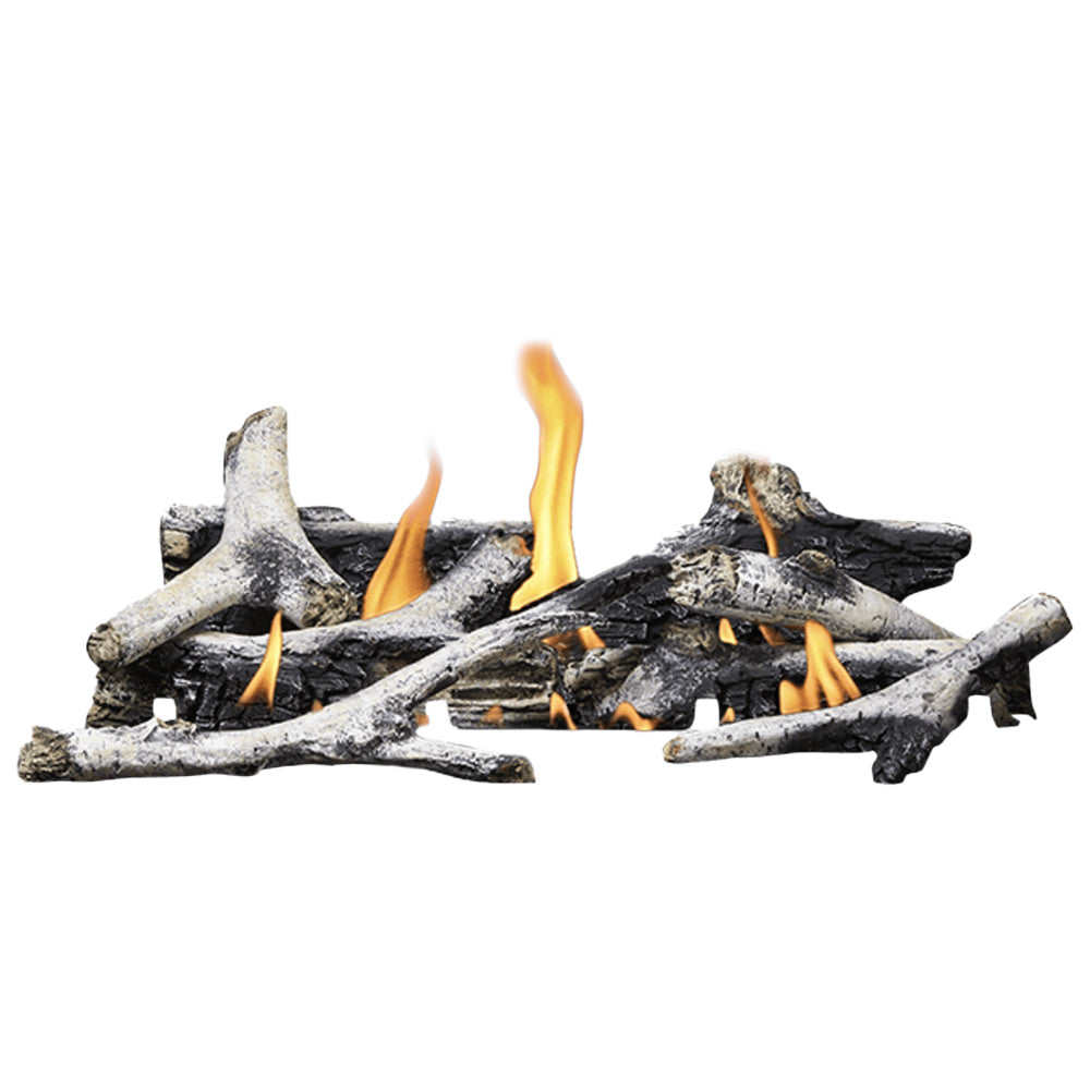 Napoleon Birch High Definition Log Kit for Linear Vector Series 50-Inch Direct Vent Gas Fireplaces