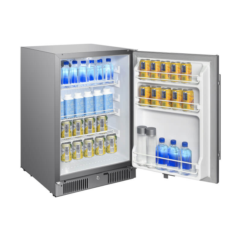 Blaze 20-Inch 4.3 Cu. Ft. Outdoor Rated Compact Refrigerator - BLZ-SSRF20-4.3