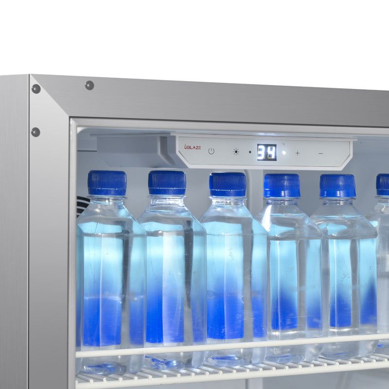 Blaze 20-Inch 4.3 Cu. Ft. Outdoor Rated Compact Refrigerator - BLZ-SSRF20-4.3