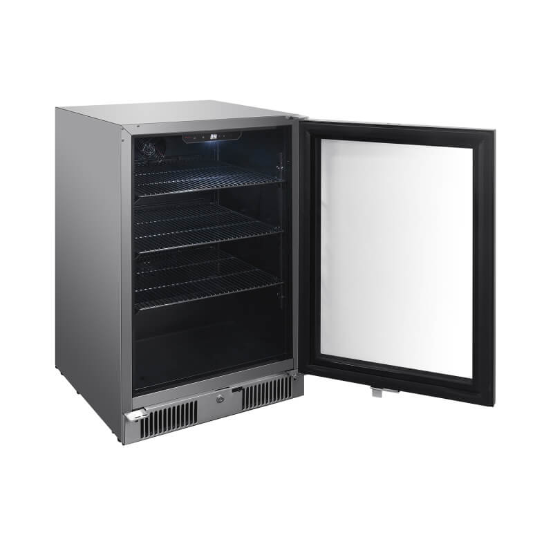 Blaze 20-Inch 4.5 Cu. Ft. Beverage Cooler w/ Glass Door - BLZ-GDBEV20-4.5