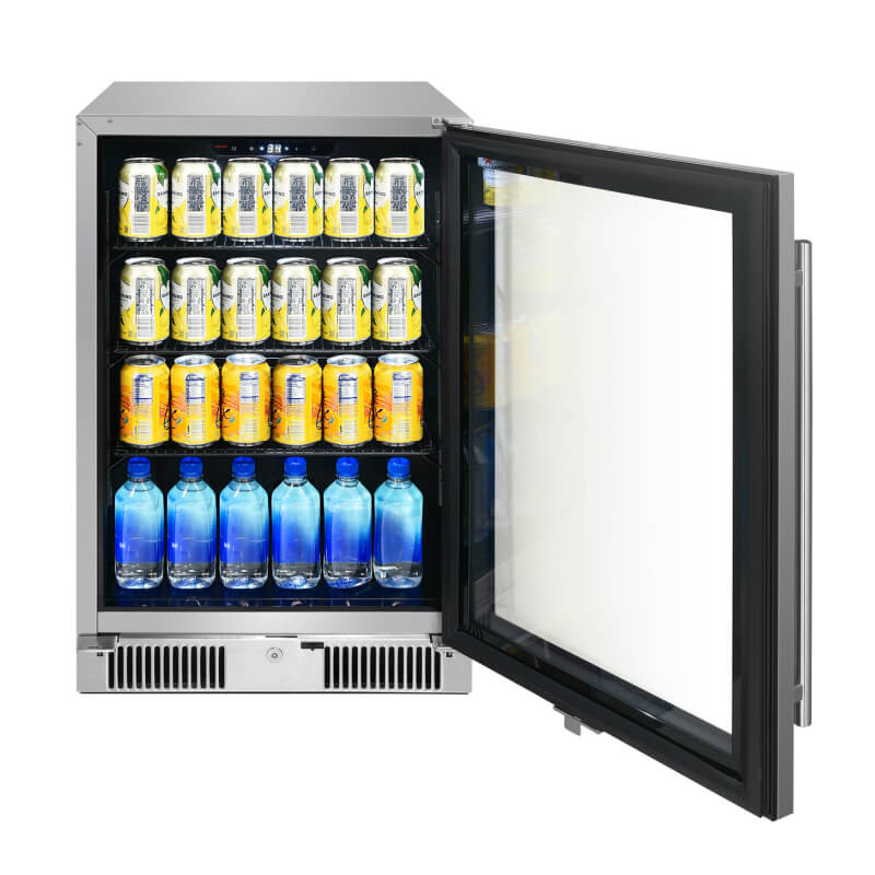 Blaze 20-Inch 4.5 Cu. Ft. Beverage Cooler w/ Glass Door - BLZ-GDBEV20-4.5