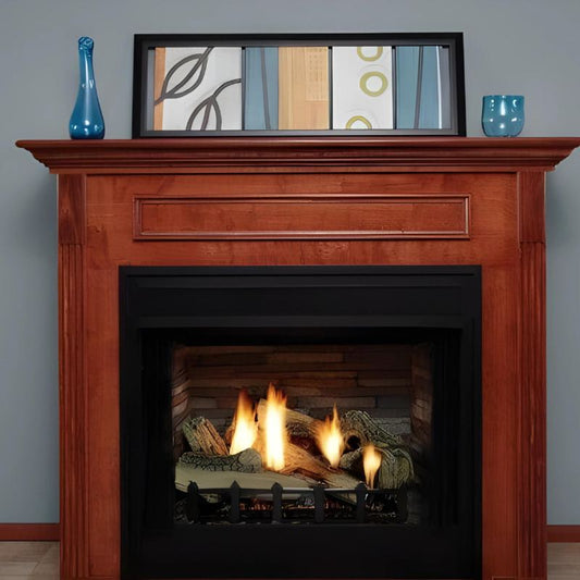 Empire Breckenridge Deluxe 36" Vent Free Gas Fireplace | Flush Front