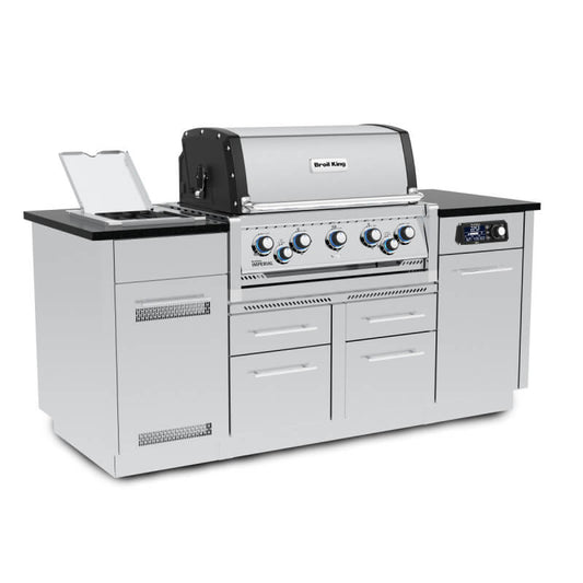 Broil King Imperial QS 590i 5-Burner Gas Grill Island