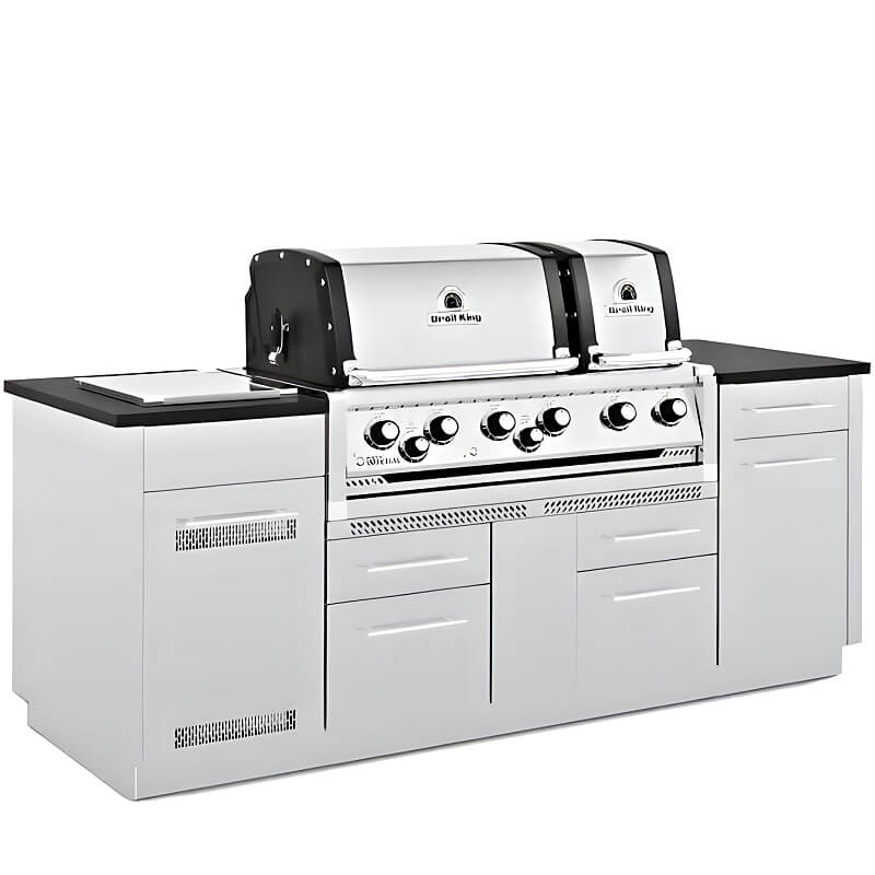 Broil King Imperial S 690i 6-Burner Gas Grill Island