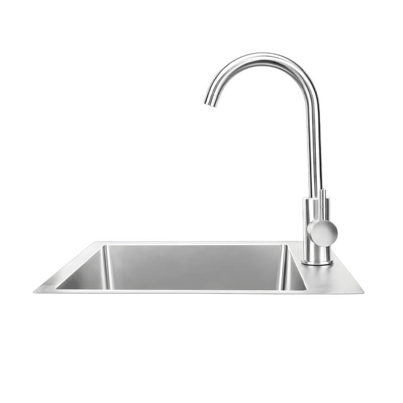 Bull 18 Inch Premium Stainless Steel Sink With Hot And Cold Faucet - 12515