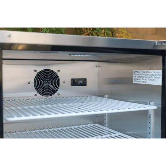 Bull 23" 4.9 Cu. Ft. Stainless Steel Premium Outdoor Refrigerator Series 2