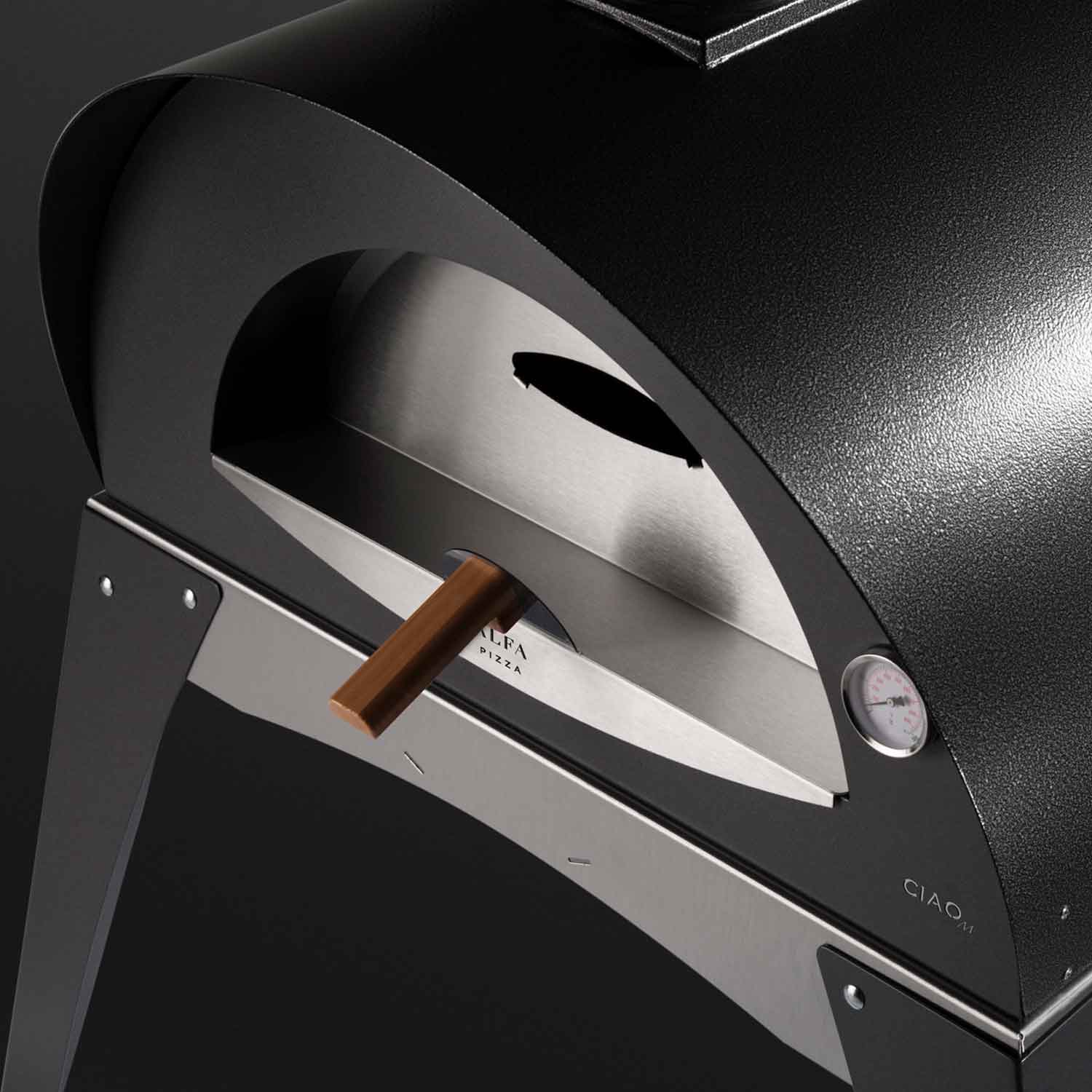 Alfa Ciao 27-Inch Countertop Wood-Fired Pizza Oven