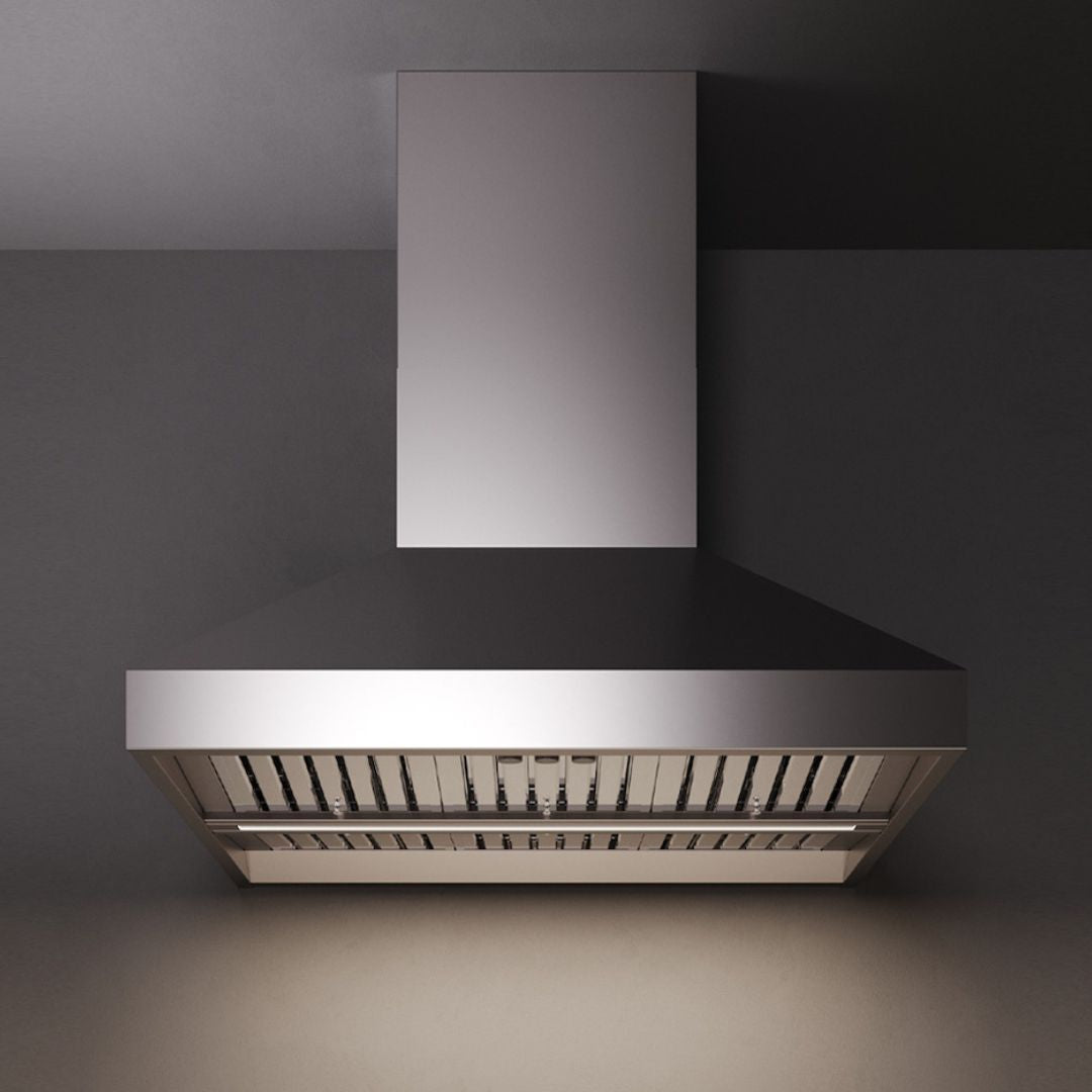 Falmec 1200 CFM Pyramid Wall Mounted Outdoor Range Hood in Stainless Steel