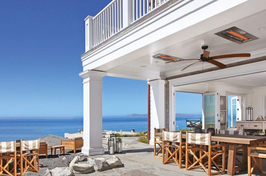 Infratech C-Series Single Element Marine Grade 3000Watt Outdoor Infrared Electric Heater | 240V