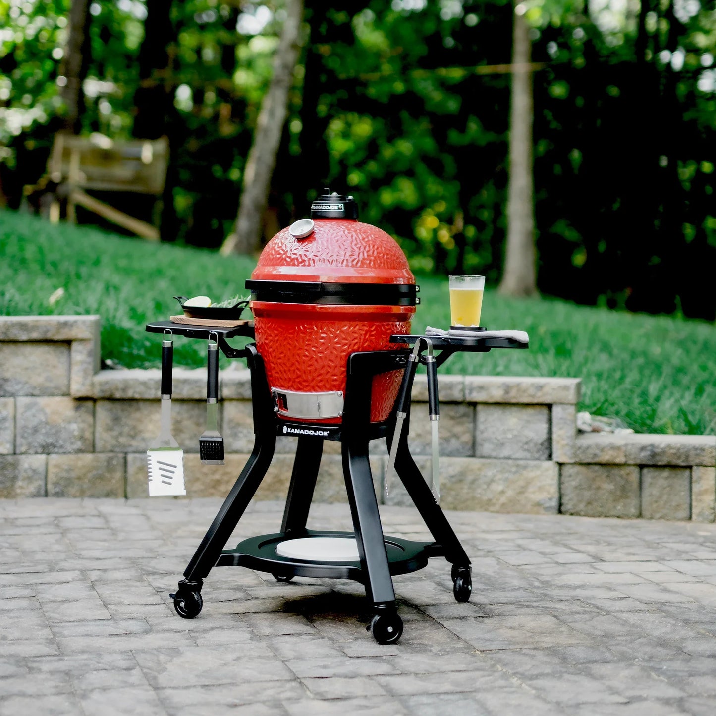 Kamado Joe Jr® Cart with Shelves