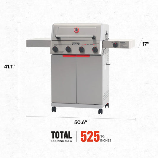 Monument Mesa II 415BZ | Stainless Steel Propane Gas Grill