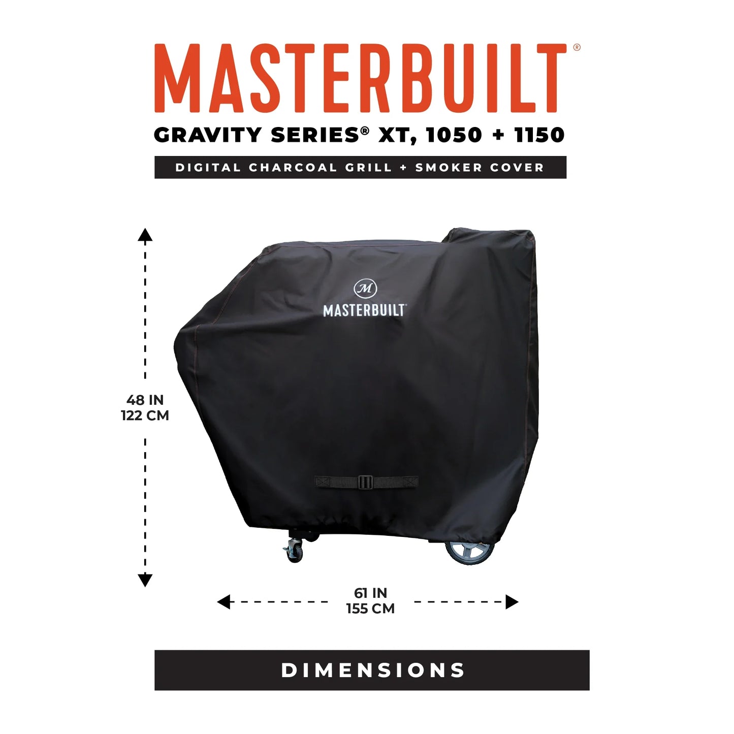 Masterbuilt Large Digital Charcoal Grill and Smoker Cover