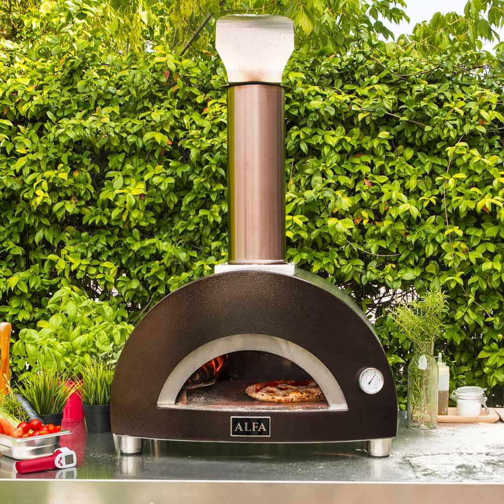 Alfa Nano 23-Inch Countertop Wood-Fired Pizza Oven