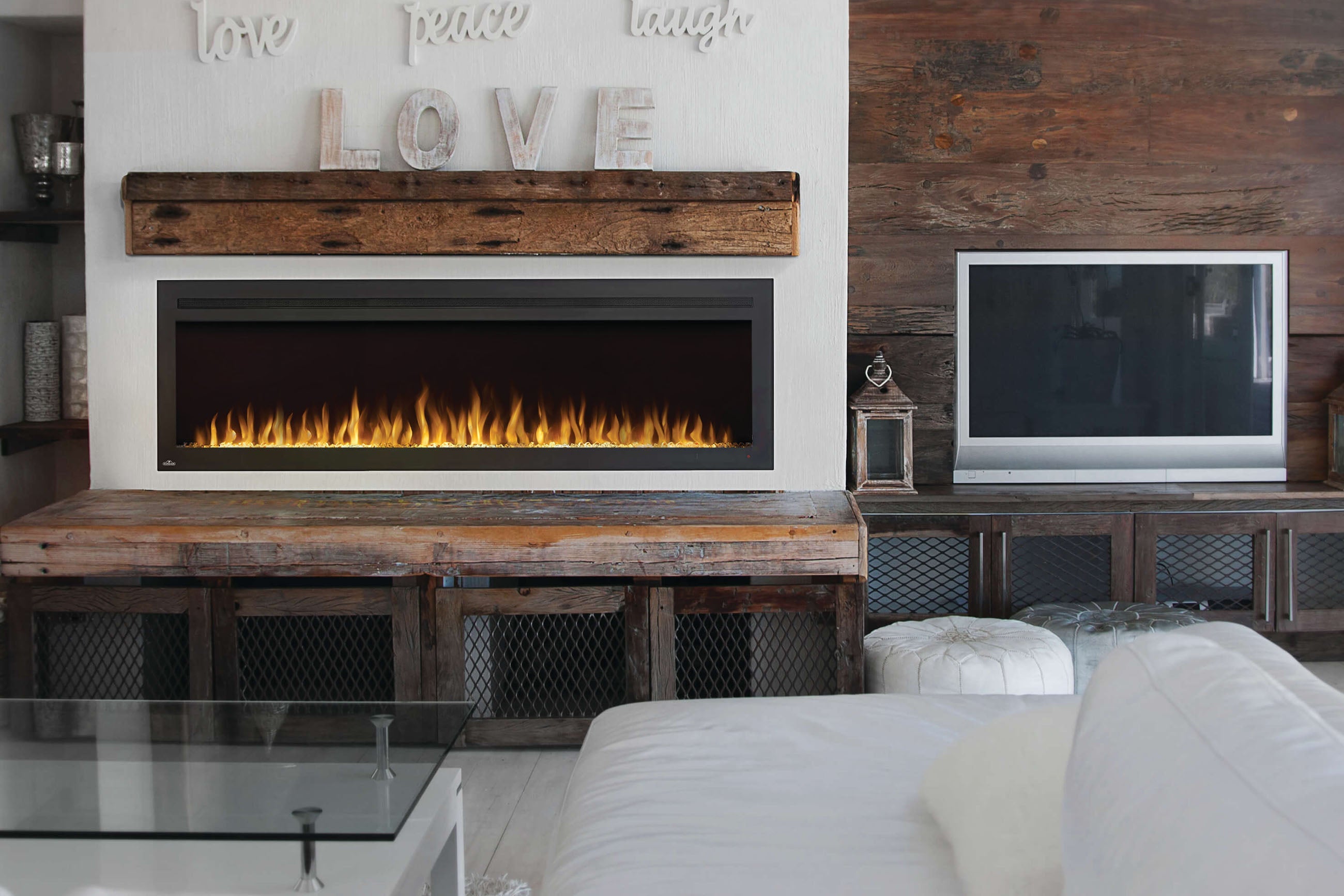 Napoleon PurView 72'' Wall Mount / Recessed Electric Fireplace