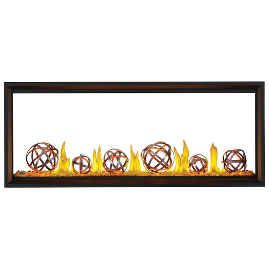 Napoleon Tall Vector 62" See Through Linear Direct Vent Gas Fireplace | TLV62N2