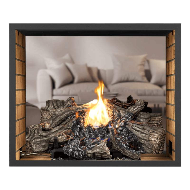Napoleon High Definition 81 See Thru Direct Vent Gas Fireplace | HD81NT-1