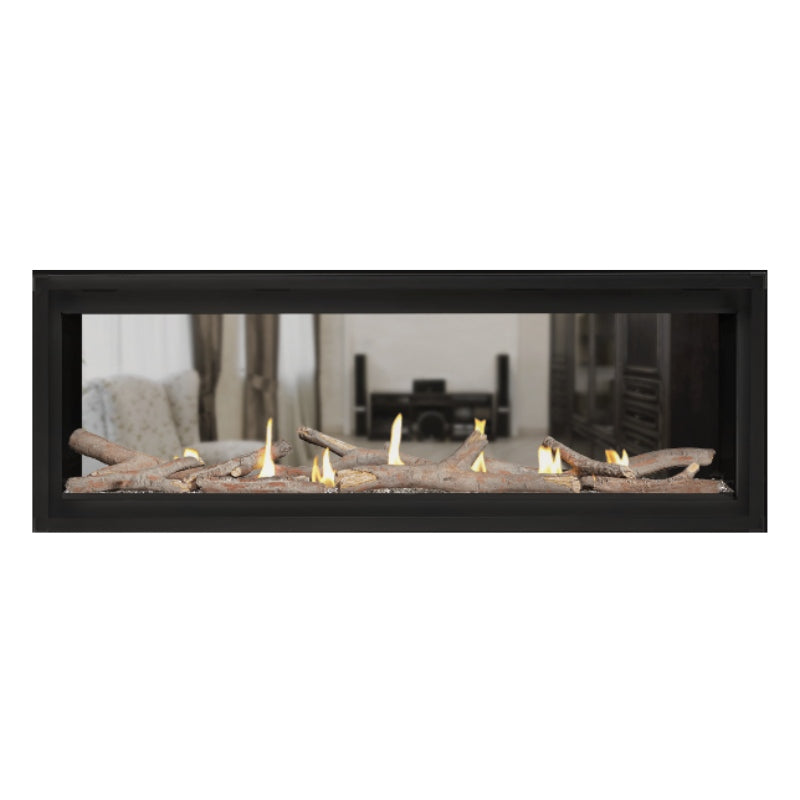 Napoleon Luxuria 50" See Thru Linear Direct Vent Gas Fireplace | LVX50N2X