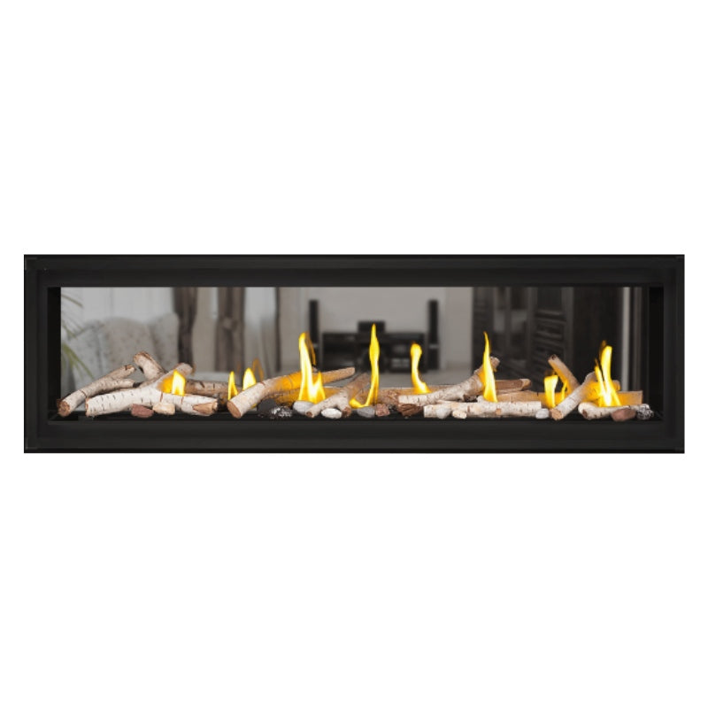 Napoleon Luxuria 74" See Thru Linear Direct Vent Gas Fireplace | LVX74N2X