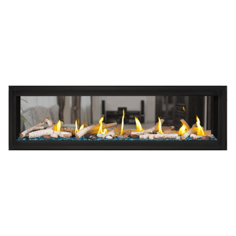 Napoleon Luxuria 62" See Thru Linear Direct Vent Gas Fireplace | LVX62N2X