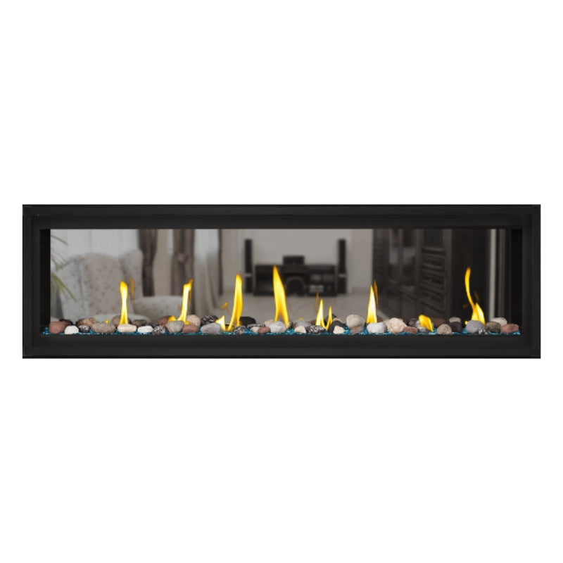 Napoleon Luxuria 74" See Thru Linear Direct Vent Gas Fireplace | LVX74N2X