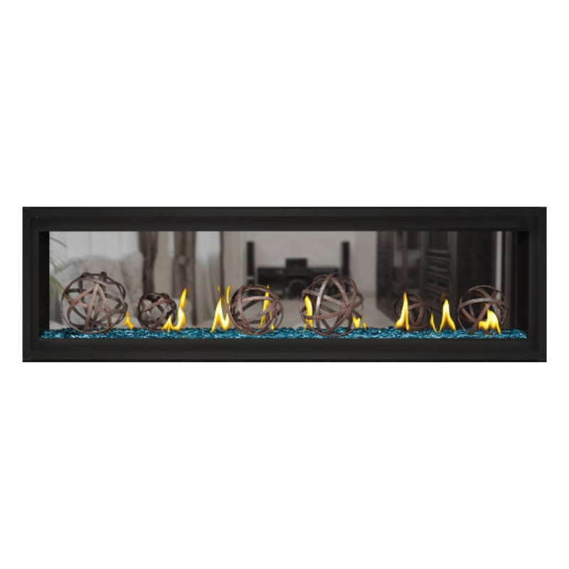 Napoleon Luxuria 74" See Thru Linear Direct Vent Gas Fireplace | LVX74N2X