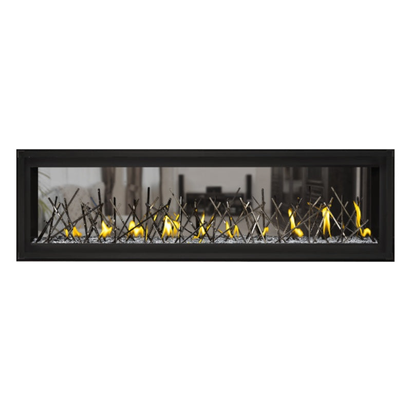 Napoleon Luxuria 62" See Thru Linear Direct Vent Gas Fireplace | LVX62N2X