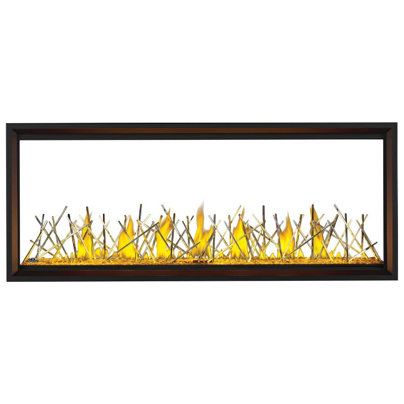 Napoleon Tall Vector 62" See Through Linear Direct Vent Gas Fireplace | TLV62N2