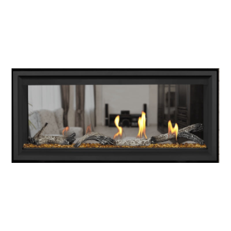 Napoleon Vector 38" See Thru Linear Direct Vent Gas Fireplace | LV38N2-1