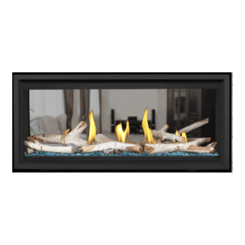 Napoleon Vector 38" See Thru Linear Direct Vent Gas Fireplace | LV38N2-1