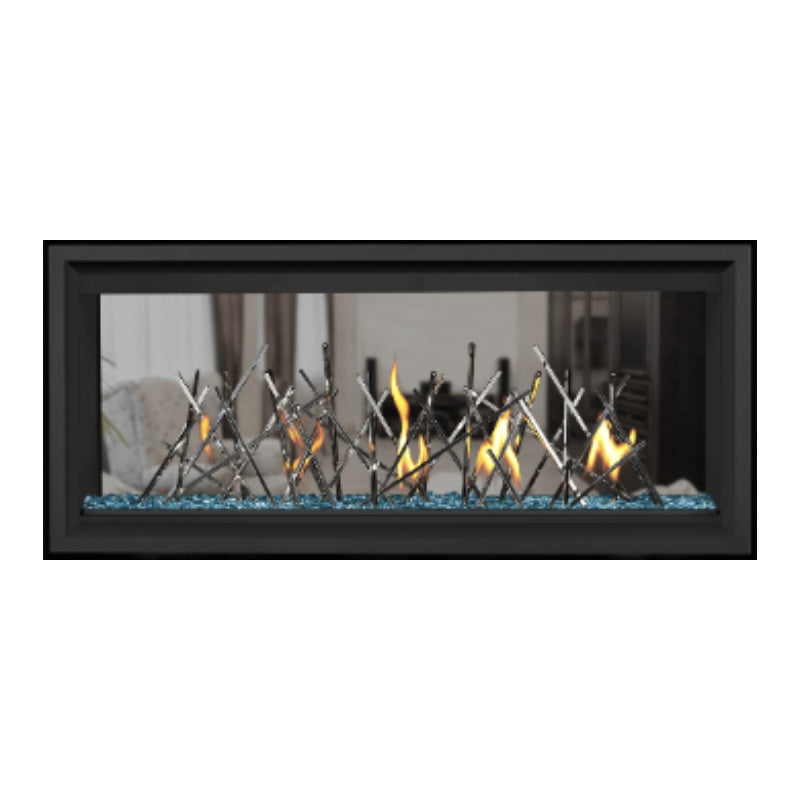 Napoleon Vector 38" See Thru Linear Direct Vent Gas Fireplace | LV38N2-1