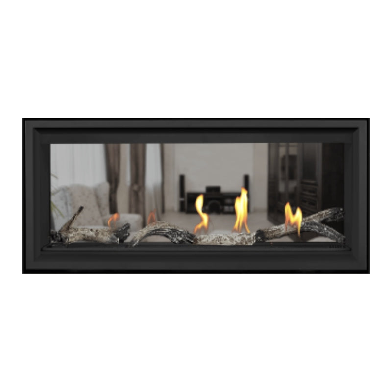 Napoleon Vector 38" See Thru Linear Direct Vent Gas Fireplace | LV38N2-1