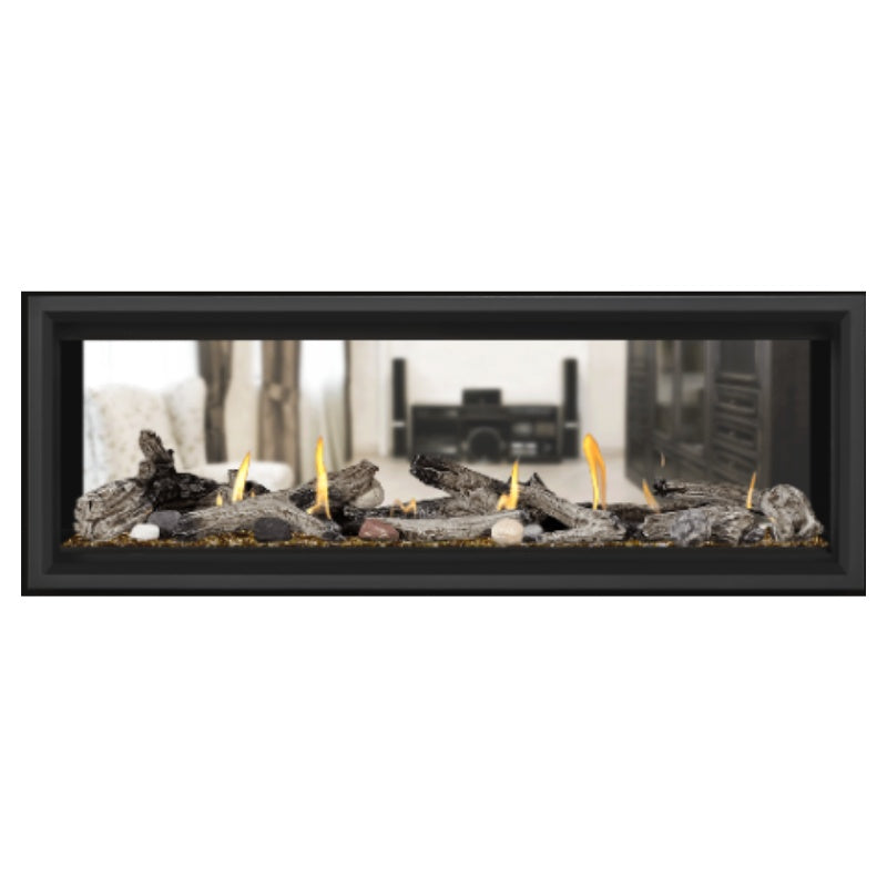 Napoleon Vector 50" See-Through Linear Direct Vent Gas Fireplace | LV50N2-2