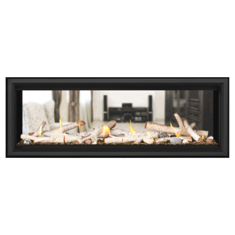 Napoleon Vector 50" See-Through Linear Direct Vent Gas Fireplace | LV50N2-2