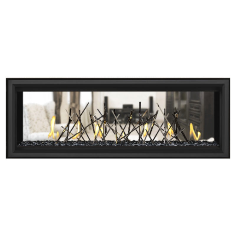 Napoleon Vector 50" See-Through Linear Direct Vent Gas Fireplace | LV50N2-2