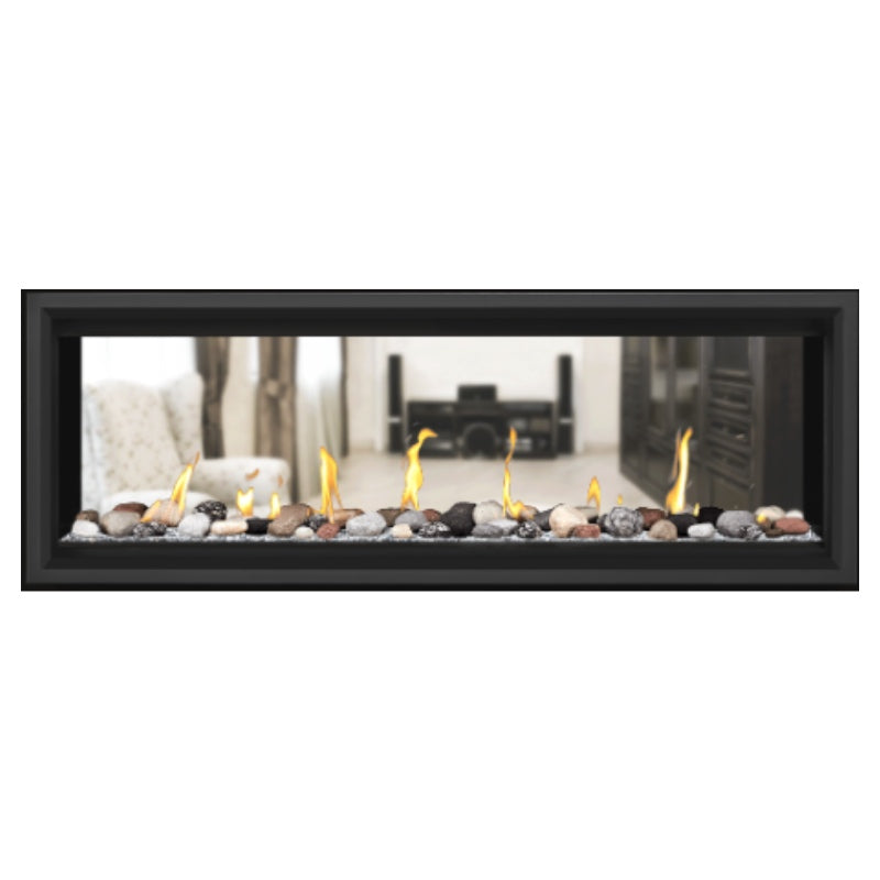 Napoleon Vector 50" See-Through Linear Direct Vent Gas Fireplace | LV50N2-2