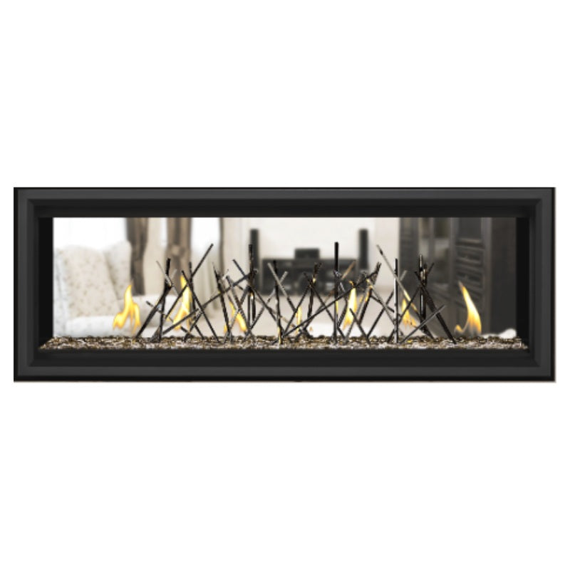 Napoleon Vector 50" See-Through Linear Direct Vent Gas Fireplace | LV50N2-2