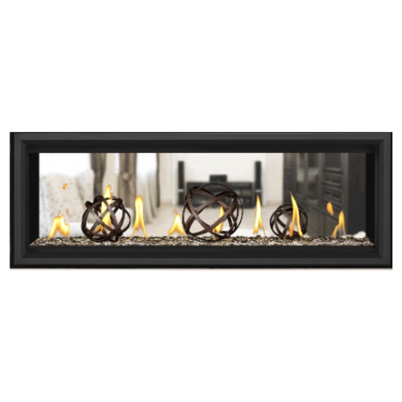 Napoleon Vector 50" See-Through Linear Direct Vent Gas Fireplace | LV50N2-2