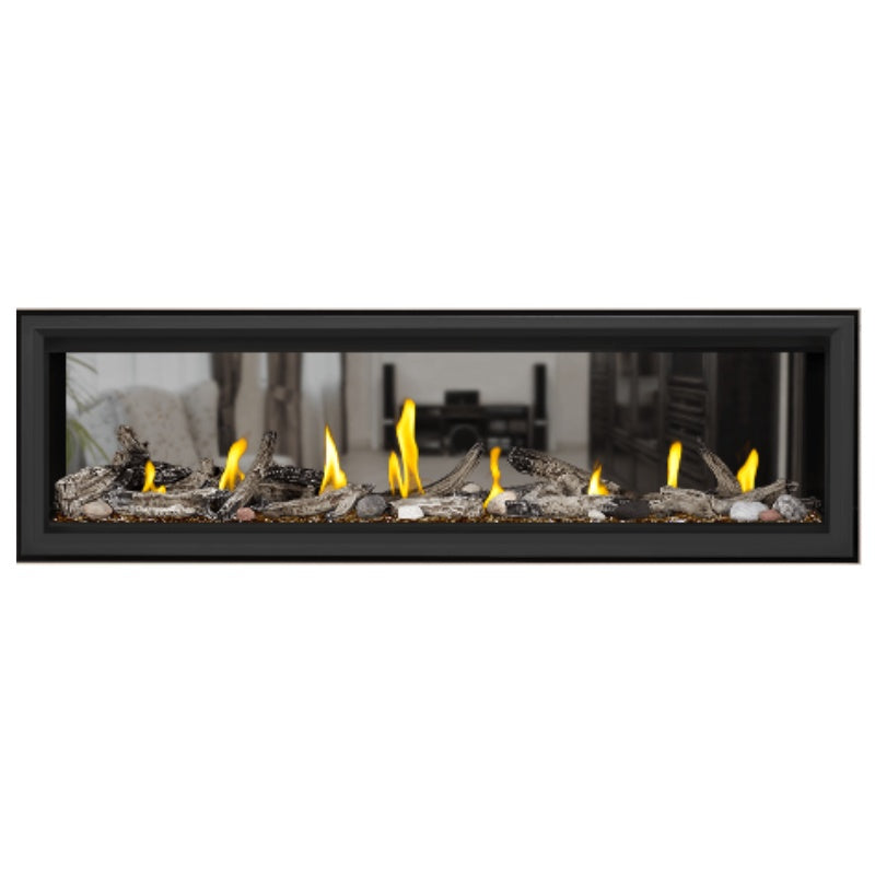 Napoleon Vector 62" See Thru Linear Direct Vent Gas Fireplace | LV62N2